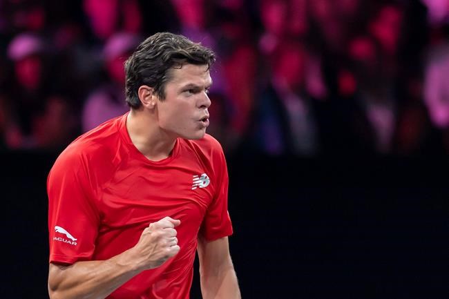 Canada's Milos Raonic will miss Davis Cup Finals due to back injury | iNFOnews.ca