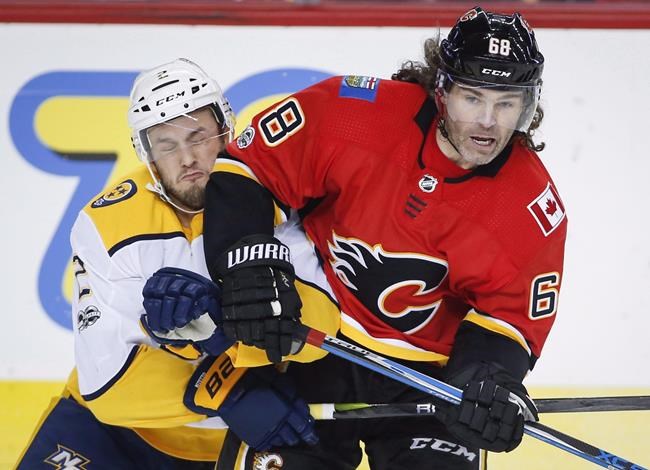 AP sources: Flames put Jaromir Jagr on waivers | iNFOnews.ca