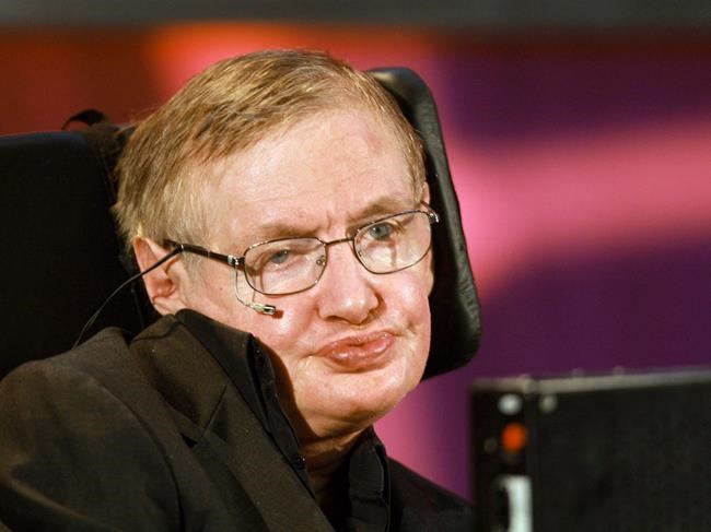 Stephen Hawking helped elevate Canada's science profile | iNFOnews.ca CP1173102274