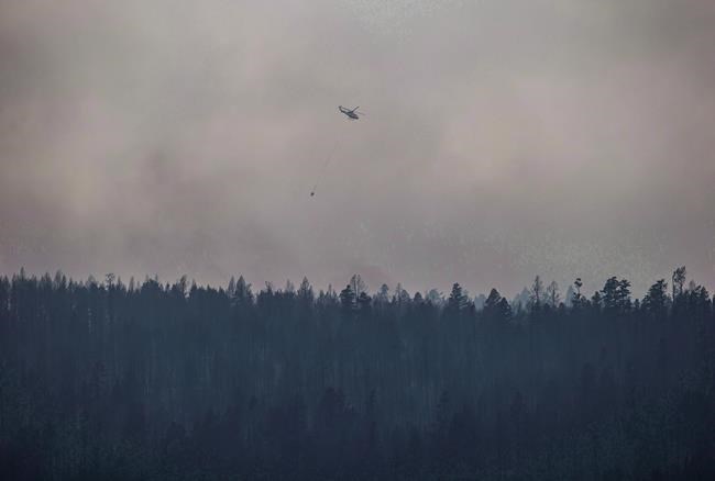 Wildfire forces evacuations, threatens structures near Kamloops, B.C. | iNFOnews.ca