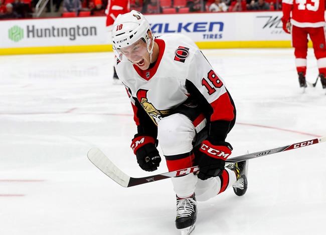 Dzingel doing much more than just dirty work for Senators' top line | iNFOnews.ca CP1143423705