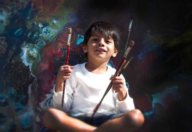 Four-year-old New Brunswick art prodigy is taking the art world by storm | iNFOnews.ca