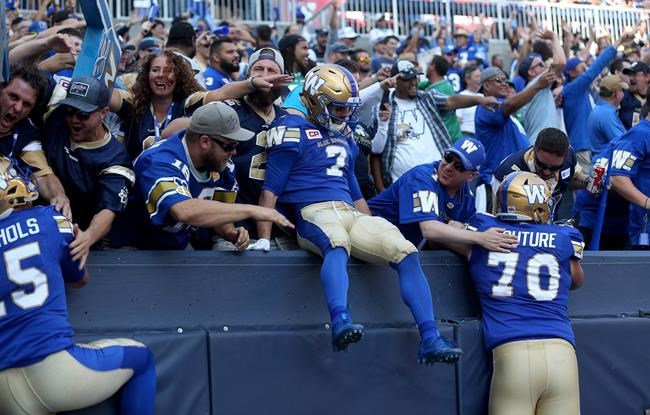 Dressler's return gives injury-depleted Blue Bombers a timely boost | iNFOnews.ca