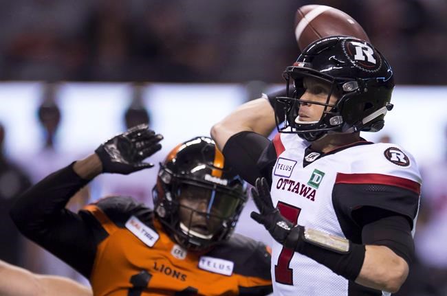 Redblacks looking to raise their game to playoff level against visiting Eskimos | iNFOnews.ca