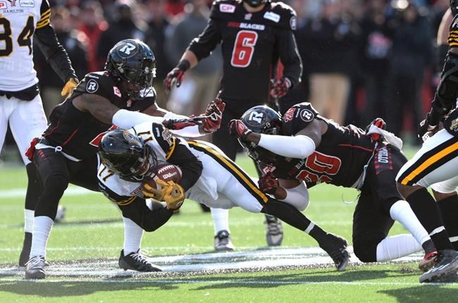 Tasker welcomes short week following Hamilton's loss to B.C. Lions | iNFOnews.ca