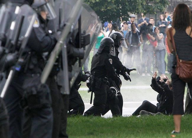 Top court dismisses police attempt to appeal G20 class-action approval | iNFOnews.ca CP1119016554