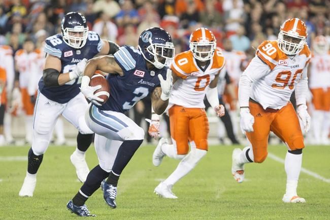 Toronto Argonauts re-sign all-star running back Brandon Whitaker | iNFOnews.ca