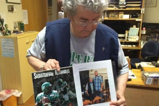 Retired Saskatchewan nun offers prayer for Riders in quest for Grey Cup | iNFOnews.ca Retired Saskatchewan nun offers prayer for Riders in quest for Grey Cup | iNFOnews.ca