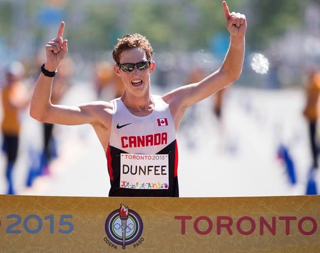 'You get used to eating packets of butter': Racewalker Dunfee on high-fat diet | iNFOnews.ca CP685428116