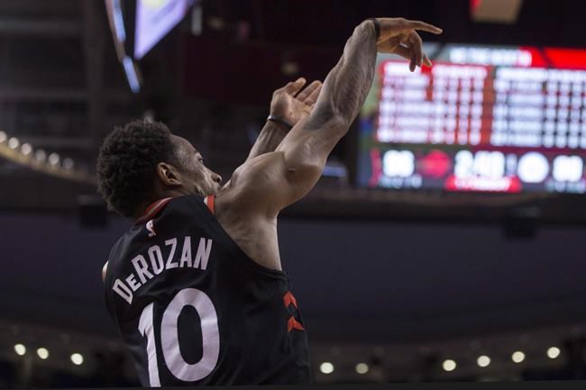 Raptors guard DeMar DeRozan earns Eastern Conference player of the week honours | iNFOnews.ca CP1095386943