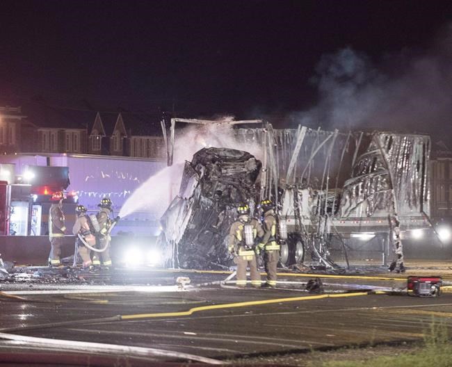 Manitoba truck driver charged in fiery Toronto collision that killed four | iNFOnews.ca Manitoba truck driver charged in fiery Toronto collision that killed four | iNFOnews.ca