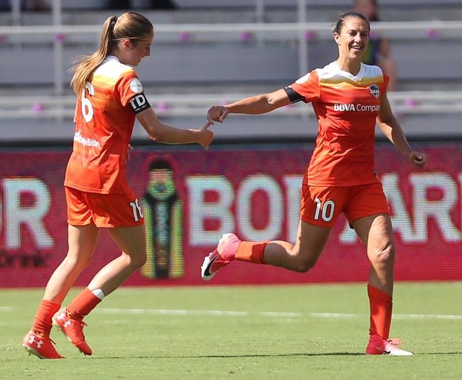 Canadian international striker Janine Beckie doing her bit for hurricane relief | iNFOnews.ca