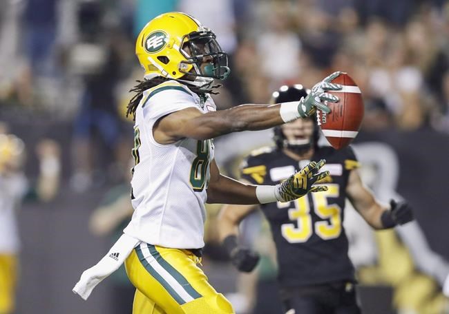 Edmonton Eskimos lose key receiver Derel Walker for six to eight weeks | iNFOnews.ca