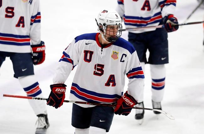United States missing star forward Hughes against Sweden at world juniors | iNFOnews.ca United States missing star forward Hughes against Sweden at world juniors | iNFOnews.ca