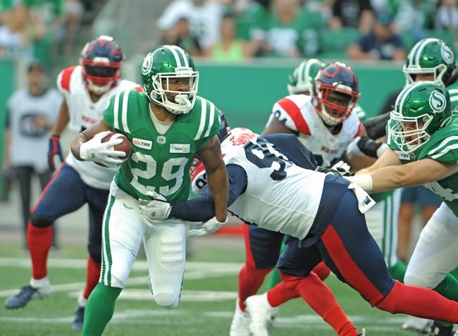 Stampeders teammates, Roughriders running back named CFL top performers | iNFOnews.ca