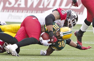 Stampeders, Eskimos square off to decide top spot in CFL's overall standings | iNFOnews.ca CP29654712