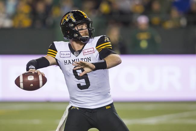 Evans has Hamilton Tiger-Cats on cusp of clinching top spot in East Division | iNFOnews.ca