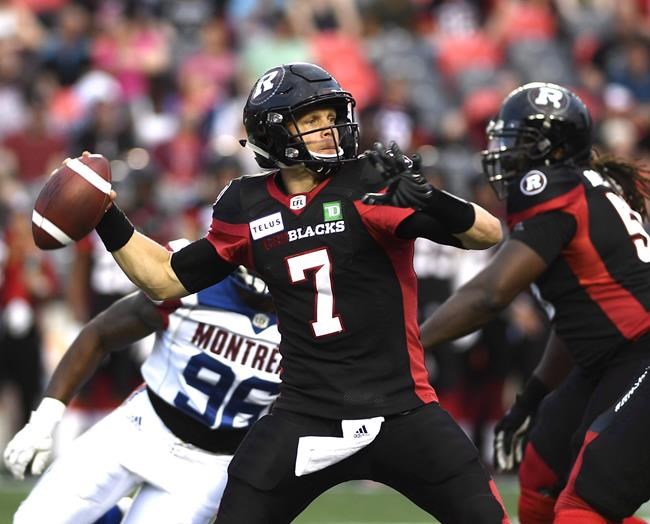 Quarterback Trevor Harris ready to lead Redblacks into CFL season | iNFOnews.ca