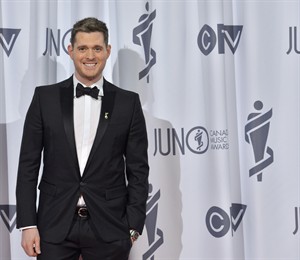 New dad Michael Buble says fatherhood has made him a better singer | iNFOnews.ca CP28822935