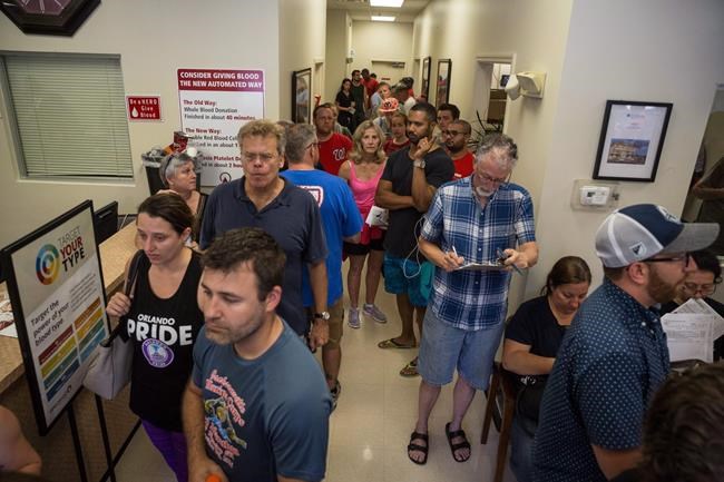 Orlando a stark reminder that gay men still face obstacles to donating blood | iNFOnews.ca Orlando a stark reminder that gay men still face obstacles to donating blood | iNFOnews.ca