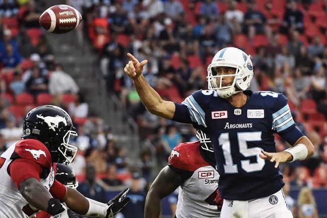 Quarterback Ray returns to starting lineup in time for Argos to face Alouettes | iNFOnews.ca