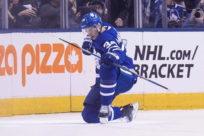 NHL says Matthews has top-selling jersey, edging superstars Crosby and McDavid | iNFOnews.ca