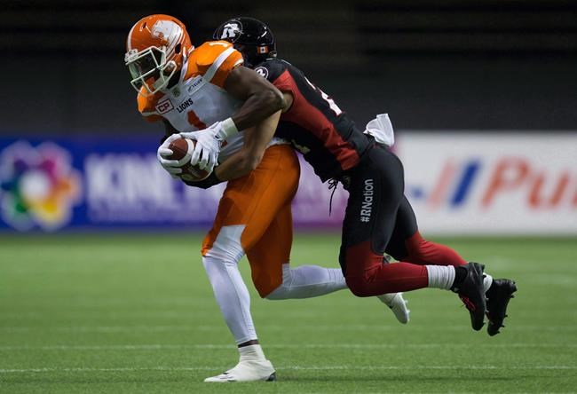Terrell Sinkfield Jr. gets first start with Ticats versus Redblacks | iNFOnews.ca CP2018743510