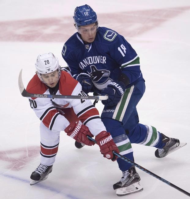 Vancouver Canucks re-assign forward Jake Virtanen to the AHL's Utica Comets | iNFOnews.ca