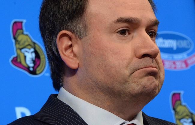Senators GM Dorion risks losing quality talent at expansion draft | iNFOnews.ca CP1123910955