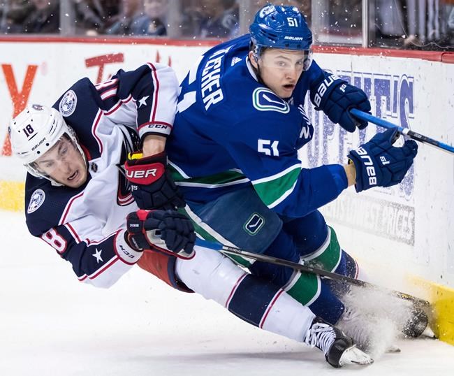 Canucks sign defenceman Stecher to 2-year contract worth $2.325 million per year | iNFOnews.ca