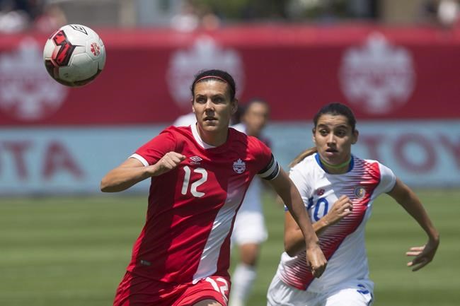 Captain Christine Sinclair scores goal No. 179 in Algarve Cup win over Scotland | iNFOnews.ca
