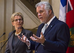 Premiers of Quebec and Ontario warn others not to write off Central Canada | iNFOnews.ca CP30413152