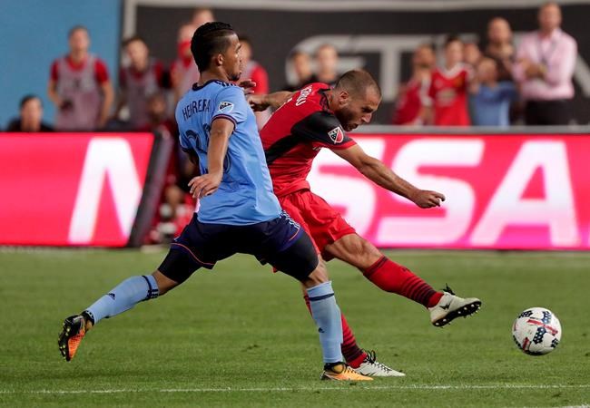 Toronto FC midfielder Benoit Cheyrou out eight weeks with calf tear | iNFOnews.ca Toronto FC midfielder Benoit Cheyrou out eight weeks with calf tear | iNFOnews.ca