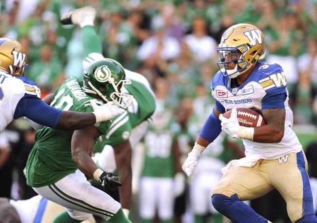 Blue Bombers, Roughriders look to put controversies aside in Banjo Bowl rematch | iNFOnews.ca Blue Bombers, Roughriders look to put controversies aside in Banjo Bowl rematch | iNFOnews.ca