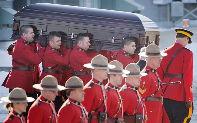 RCMP honour Mountie they say died responding to illegal border crossing call | iNFOnews.ca