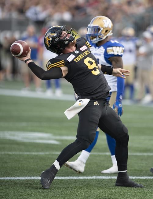 CFL picks: Hamilton Tiger-Cats turn to Dane Evans for game against Roughriders | iNFOnews.ca
