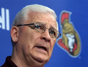 Ottawa Senators general manager Bryan Murray diagnosed with cancer | iNFOnews.ca CP29048281
