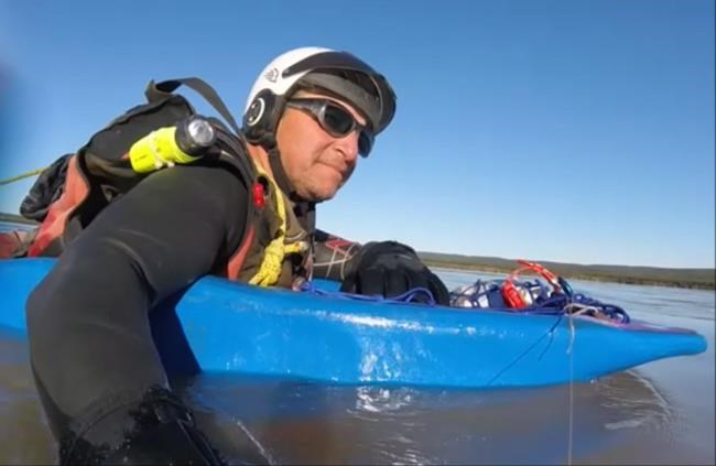 Quebec man wraps up 3,200-kilometre trek down Yukon River | iNFOnews.ca Quebec man wraps up 3,200-kilometre trek down Yukon River | iNFOnews.ca