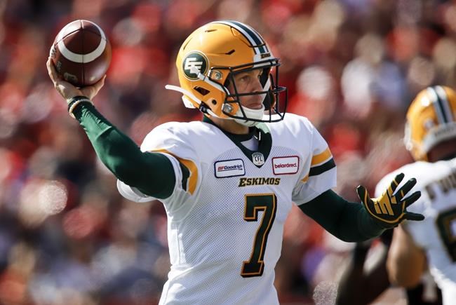 Harris returns under centre for Eskimos looking to regain early season form | iNFOnews.ca