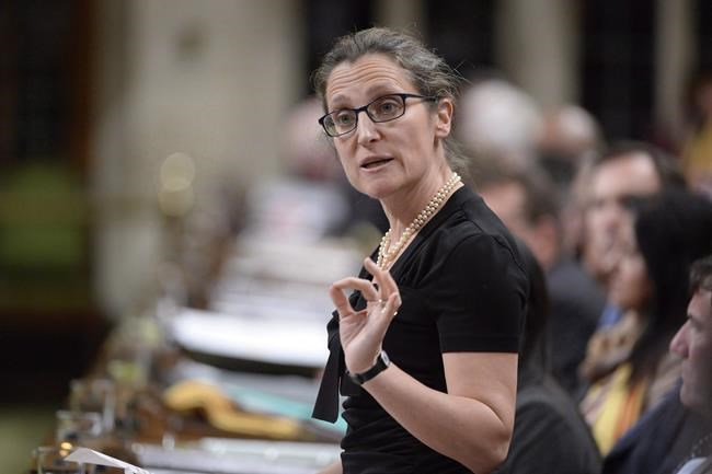 Liberals to lay out foreign policy next month; Freeland calls it 'canola' plan | iNFOnews.ca Liberals to lay out foreign policy next month; Freeland calls it 'canola' plan | iNFOnews.ca