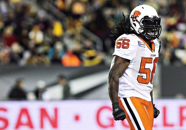 B.C. Lions sign linebacker Solomon Elimimian to contract extension | iNFOnews.ca