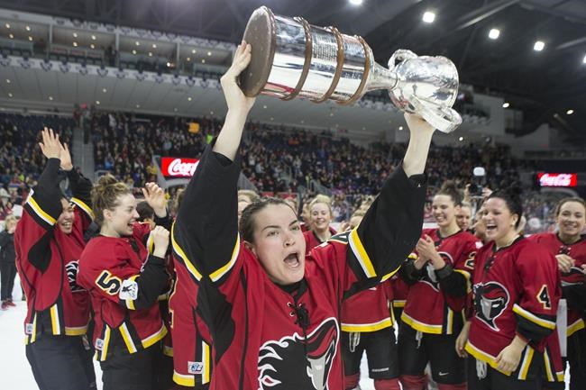 Calgary Inferno's championship season celebrated at city hall while league folds | iNFOnews.ca
