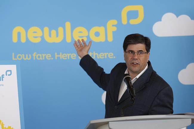 NewLeaf president says flights cancelled after competitor copied plan | iNFOnews.ca