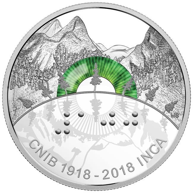Mint honours 100th anniversary of CNIB with coin-medallion set featuring braille | iNFOnews.ca