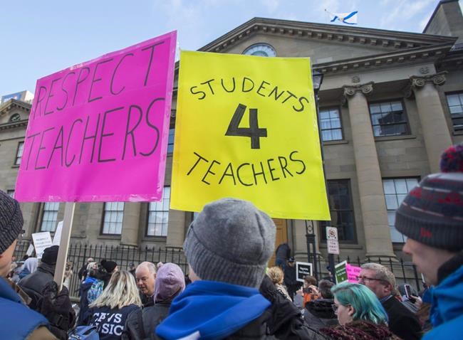Nova Scotia teachers to stage one-day strike in protest against imposed contract | iNFOnews.ca