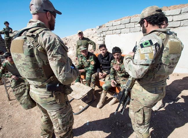 Federal opposition divided over Iraq mission as troops remain hunkered down | iNFOnews.ca Federal opposition divided over Iraq mission as troops remain hunkered down | iNFOnews.ca