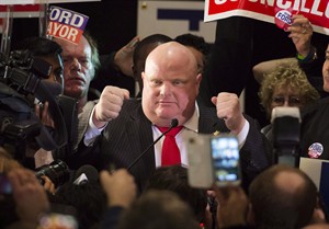 Rob Ford drops out of Remembrance Day ceremony due to ongoing cancer battle | iNFOnews.ca CP30651106