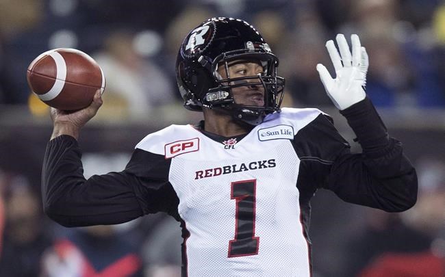 Veteran quarterback Burris returns under centre for Ottawa Redblacks | iNFOnews.ca Veteran quarterback Burris returns under centre for Ottawa Redblacks | iNFOnews.ca