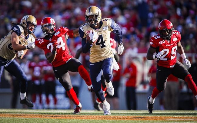 Winnipeg Blue Bombers re-sign receiver Darvin Adams to contract extension | iNFOnews.ca CP658644884