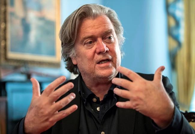 Former Trump strategist Steve Bannon to defend populism at Toronto event | iNFOnews.ca Former Trump strategist Steve Bannon to defend populism at Toronto event | iNFOnews.ca